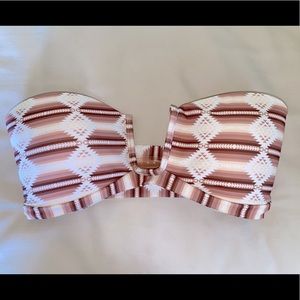 ACACIA Swimwear Bandeau Top in Native
